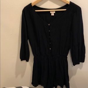 black romper
